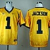 California Golden Bears #1 DeSean Jackson NCAA Football Jersey Yellow 6 California Golden Bears #1 DeSean Jackson NCAA Football Jersey Yellow