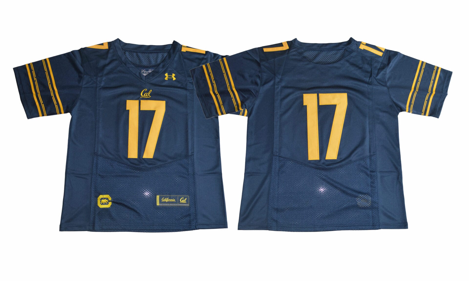 California Golden Bears #17 Deep Blue Under Armour Football Jersey 1 California Golden Bears #17 Deep Blue Under Armour Football Jersey