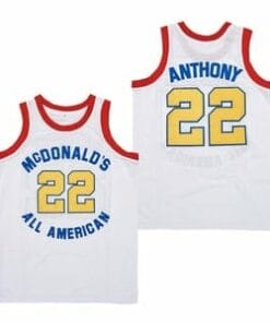 Carmelo Anthony #22 Mcdonald s All-American Basketball Jersey