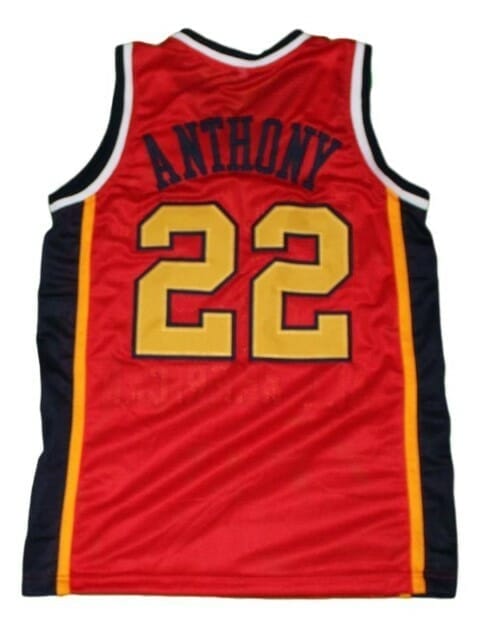 Carmelo Anthony #22 McDonald's All American New Basketball Jersey Red