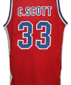 Charlie Scott #33 Virginia Squires Aba Retro Basketball Jersey New Red