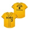 Chico Bail Bonds Bad News Bears Baseball Jersey Yellow 4 Chico Bail Bonds Bad News Bears Baseball Jersey Yellow