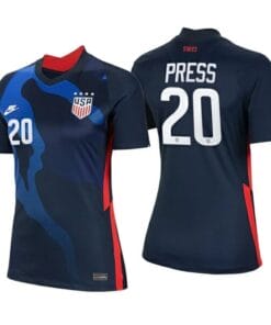 Christen Press Navy Away no.20 USWNT 2020-21 Soccer Four Stars Jersey