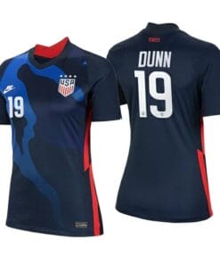 Crystal Dunn 2020-21 Navy Away no.19 USWNT Soccer Four Stars Jersey