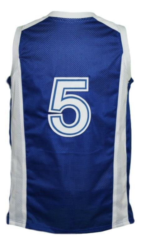 Custom Name # Team Israel Basketball Jersey New Sewn Blue 3 Custom Name # Team Israel Basketball Jersey New Sewn Blue - Image 3