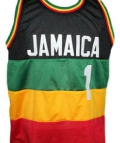 Custom Name # Team Jamaica Basketball Jersey New Sewn
