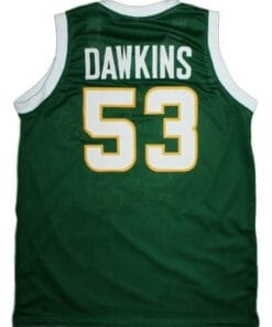 Darryl Dawkins Evans High School Basketball Jersey Sewn Green