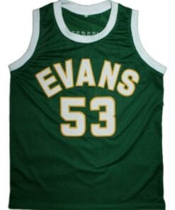 Darryl Dawkins Evans High School Basketball Jersey Sewn Green