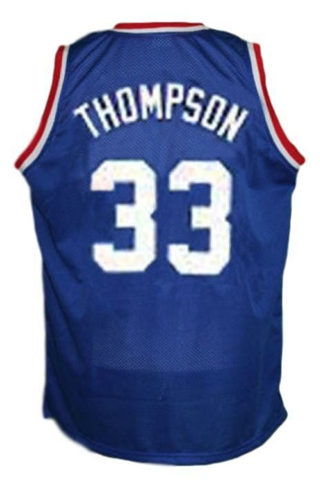 David Thompson #33 Denver Aba Retro Basketball Jersey New Sewn Blue