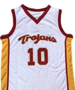 Demar Derozan #10 College Basketball Jersey Sewn White 4 Demar Derozan #10 College Basketball Jersey Sewn White