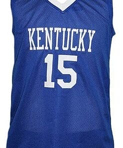 Demarcus Cousins #15 Custom College Basketball Jersey Blue