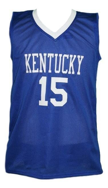 Demarcus Cousins #15 Custom College Basketball Jersey Blue