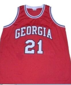 Dominique Wilkins College Basketball Jersey Red