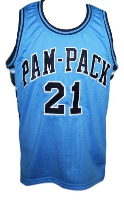 Dominique Wilkins Pam Pack High School Basketball Jersey Blue