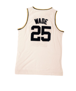 Dwyane Wade #25 Richards High School Basketball Jersey White