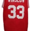 Eddie Winslow Vanderbilt Family Matters Basketball Jersey Red