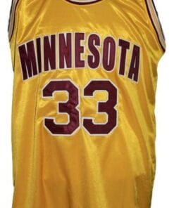 Eric Harris #33 Custom College Basketball Jersey Yellow