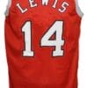 Freddie Lewis #14 Spirits Of St Louis Aba Basketball Jersey Orange
