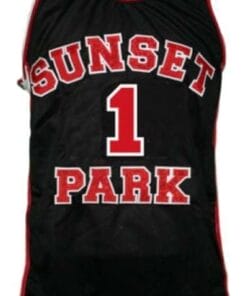 Fredo Starr Shorty #1 Sunset Park Basketball Jersey Black 4 Fredo Starr Shorty #1 Sunset Park Basketball Jersey Black