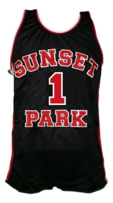 Fredo Starr Shorty #1 Sunset Park Basketball Jersey Black 2 Fredo Starr Shorty #1 Sunset Park Basketball Jersey Black