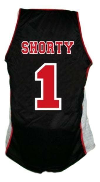 Fredo Starr Shorty #1 Sunset Park Basketball Jersey Black 1 Fredo Starr Shorty #1 Sunset Park Basketball Jersey Black