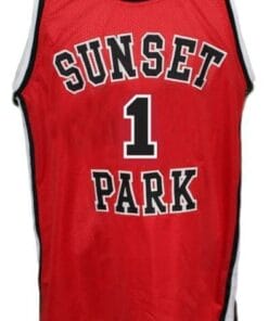 Fredo Starr Shorty #1 Sunset Park Basketball Jersey Red