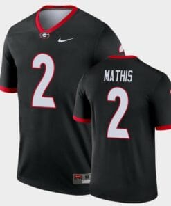 Georgia Bulldogs #2 DWan Mathis Black Legend Alternate Jersey
