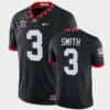 Georgia Bulldogs #3 Roquan Smith Black Mascot 100th Anniversary Alumni Jersey 6 Georgia Bulldogs 3 Roquan Smith Black Mascot 100th Anniversary Alumni Jersey