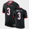 Georgia Bulldogs 3 Todd Gurley II Black Legend Alternate Jersey