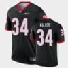 Georgia Bulldogs #34 Herchel Walker Black Legend Alternate Jersey 7 Georgia Bulldogs 34 Herchel Walker Black Legend Alternate Jersey