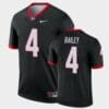 Georgia Bulldogs 4 Champ Bailey Black Legend Alternate Jersey