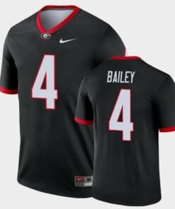 Georgia Bulldogs #4 Champ Bailey Black Legend Alternate Jersey
