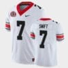 Georgia Bulldogs #7 DAndre Swift College Football 40th Anniversary Alternate Jersey 7 Georgia Bulldogs 7 DAndre Swift College Football 40th Anniversary Alternate Jersey
