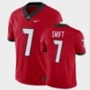 Georgia Bulldogs 7 DAndre Swift Red College Football Alumni Player Jersey