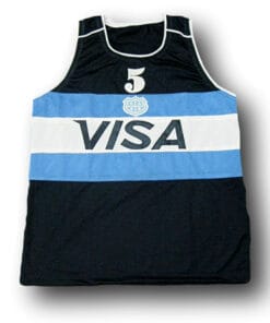 Manu Ginobili #5 Visa Team Argentina Basketball Jersey Navy Blue