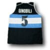 Manu Ginobili #5 Visa Team Argentina Basketball Jersey Navy Blue 6 Manu Ginobili #5 Visa Team Argentina Basketball Jersey Navy Blue