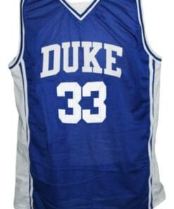 Grant Hill #33 Custom College Basketball Jersey Blue