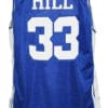 Grant Hill #33 Custom College Basketball Jersey Blue 7 Grant Hill #33 Custom College Basketball Jersey Blue