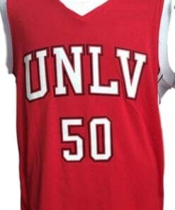 Greg Anthony #50 College Basketball Jersey Sewn Red
