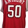 Greg Anthony #50 College Basketball Jersey Sewn Red