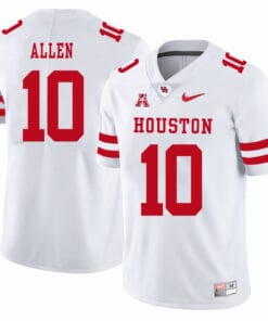 Houston Cougars #10 Kyle Allen College Football Jersey White