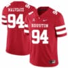 Houston Cougars #94 Cameron Malveaux College Football Jersey Red 6 Houston Cougars #94 Cameron Malveaux College Football Jersey Red