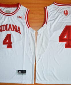 Indiana Hoosiers #4 Victor Oladipo NCAA Basketball Jersey Red White