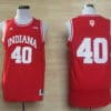 Indiana Hoosiers #40 Cody Zeller Basketball Jersey Red Logo 5 Indiana Hoosiers 40 Cody Zeller Basketball Jersey Red Logo