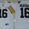 Iowa Hawkeyes #16 CJ Beathard NCAA College Football Jersey White