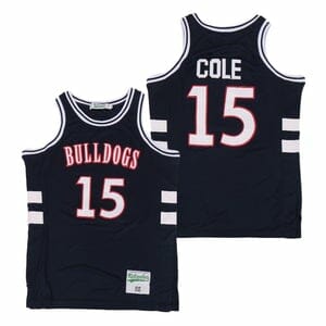 J. Cole #15 Bulldogs High School Basketball Jersey 1 J. Cole #15 Bulldogs High School Basketball Jersey