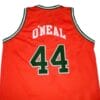 Jermaine O'Neal Eau Claire High School Basketball Jersey Sewn Orange