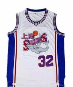 Alternative view of Jimmer Fredette #32 Shanghai Sharks Basketball Jersey