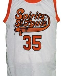 James Fly Williams #35 Spirits Of St Louis Aba Basketball Jersey White