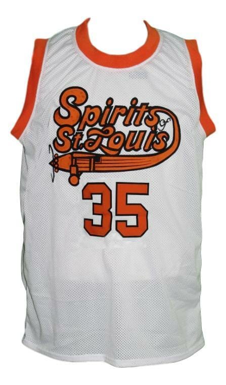 James Fly Williams #35 Spirits Of St Louis Aba Basketball Jersey White